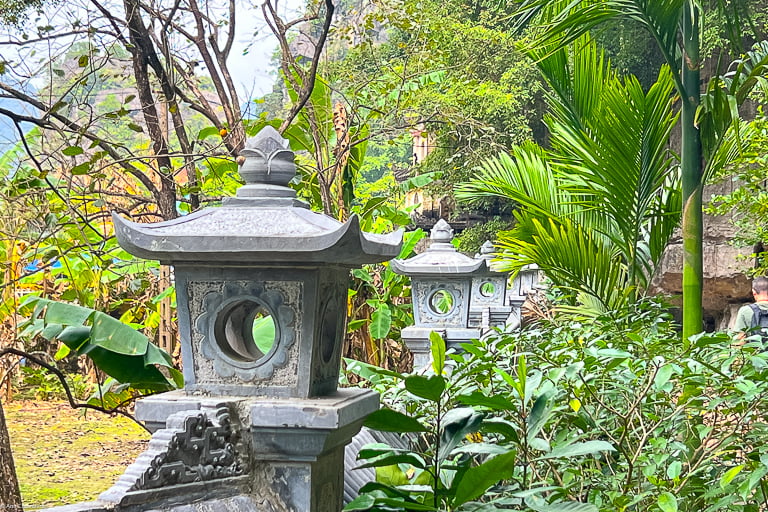 garden detail in Tam Coc