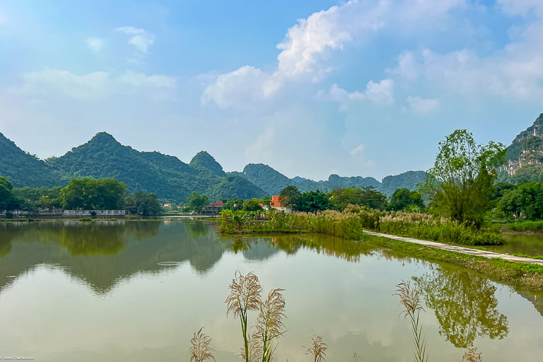 tam coc garden hotel view