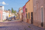 street scene in Humahuaca